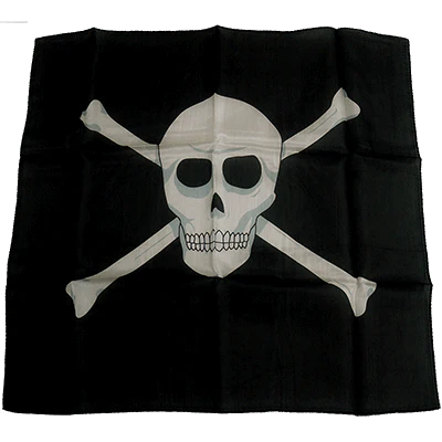 18 inch Skull Silk by Magic By Gosh