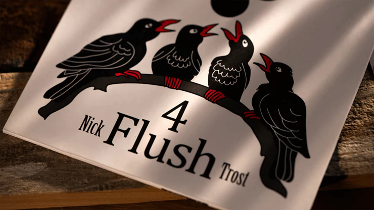 4 FLUSH RED by Nick Trost and Murphy's Magic - Trick - Image 4