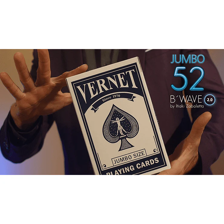 52 B Wave Jumbo 2.0 (Gimmicks and Online Instructions) by Vernet Magic - Trick - Image 3