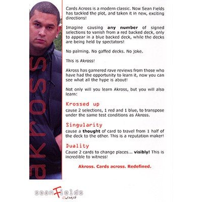 Akross by Sean Fields - DVD - Image 2