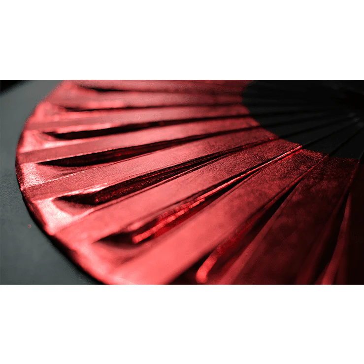 Appearing SnowStorming Fan V2 (Liquid Red) by Victor Voitko (Gimmick and Online Instructions) - Trick - Image 2
