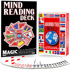 Around the world mind reading deck
