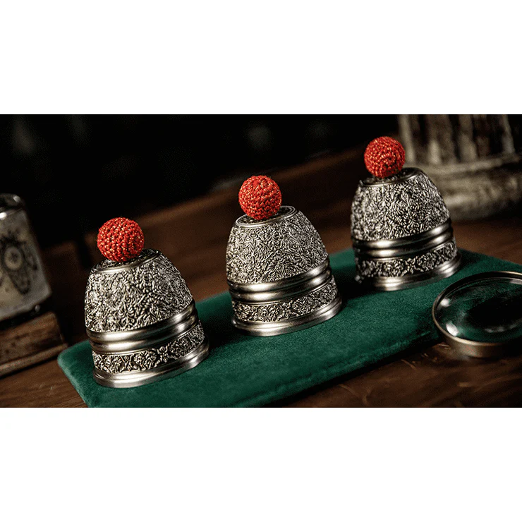Artisan Engraved Cups and Balls in Display Box by TCC - Trick - Image 4