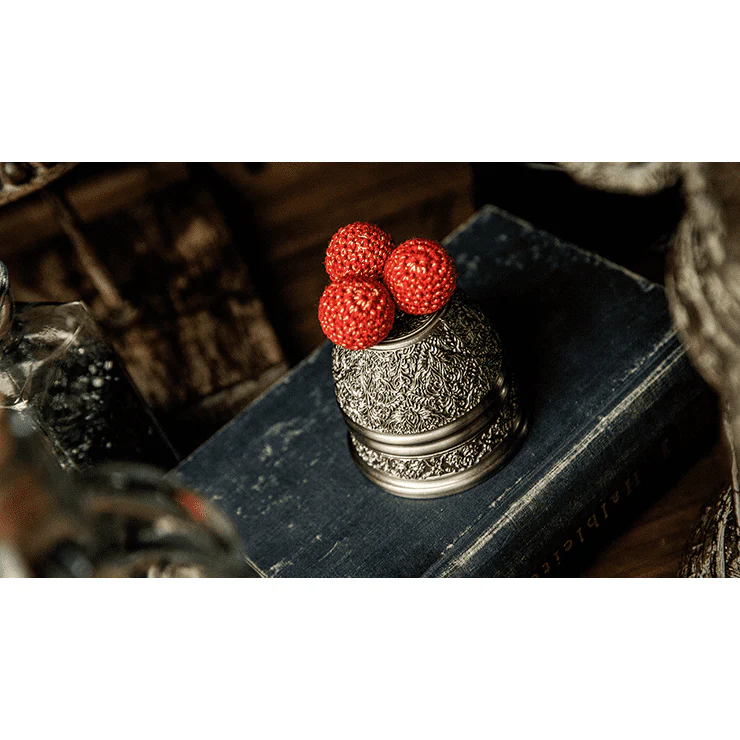 Artisan Engraved Cups and Balls in Display Box by TCC - Trick - Image 5