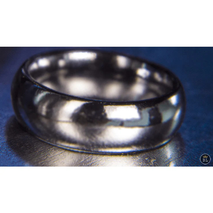 Ash and Ember Silver Curved Size 14 (2 Rings) by Zach Heath - Trick - Image 2