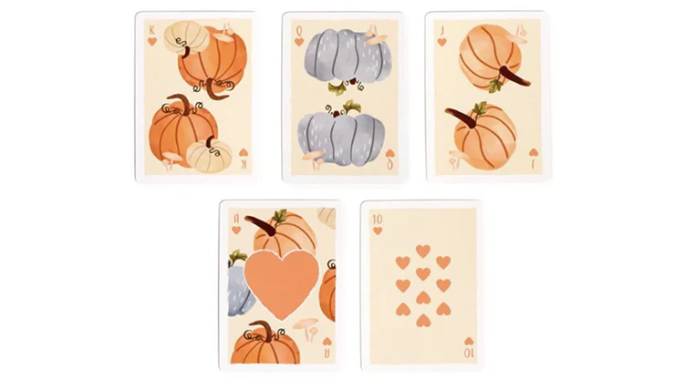 Autumn Harvest Playing Cards by Puckator UK - Image 2