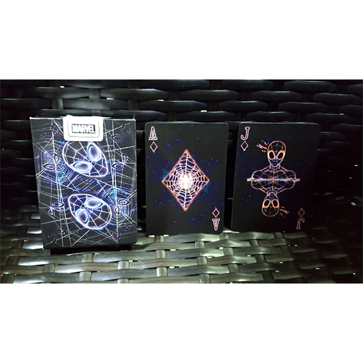 Avengers Spider-Man Neon Playing Cards - Image 2