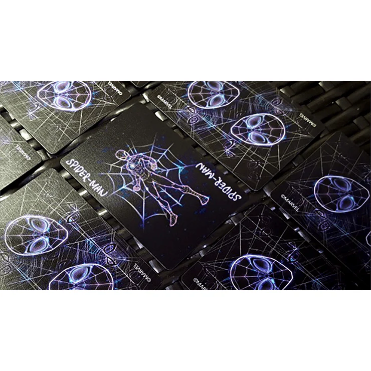 Avengers Spider-Man Neon Playing Cards - Image 3