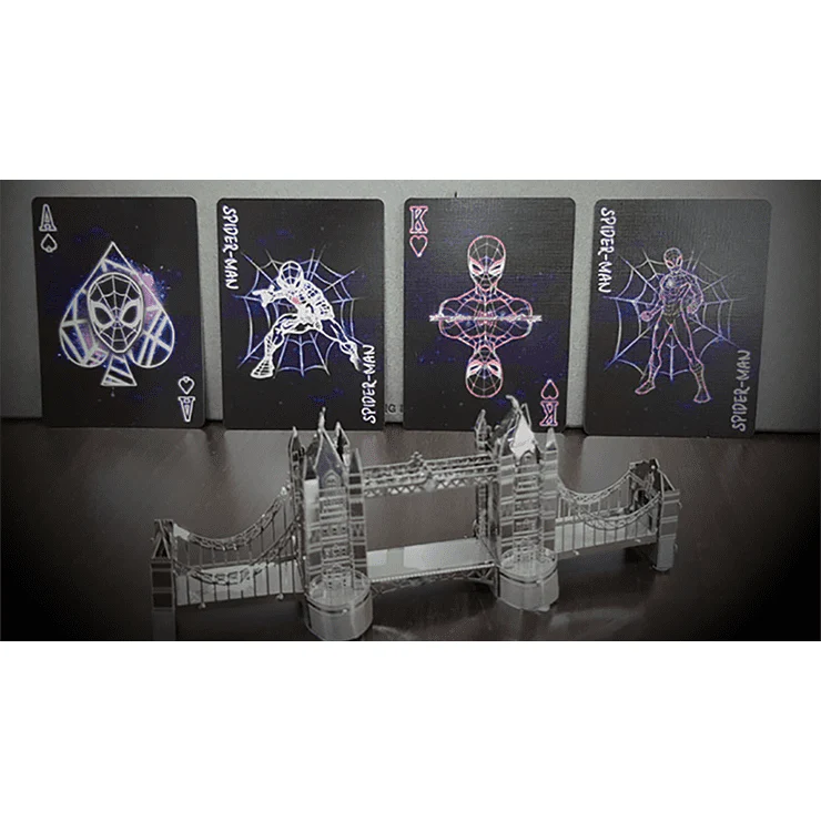 Avengers Spider-Man Neon Playing Cards - Image 5