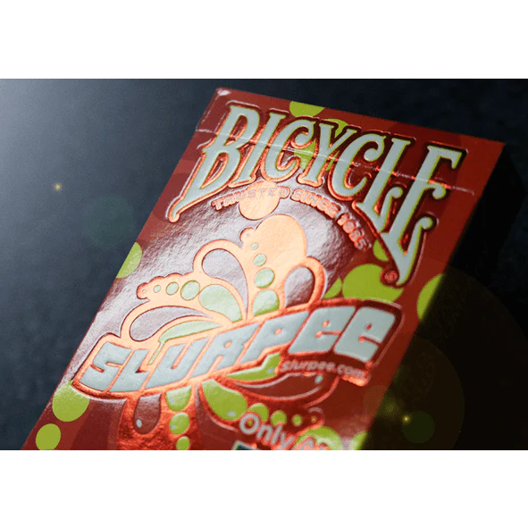 Bicycle 7-Eleven Slurpee 2020 (Red) Playing Cards - Image 6