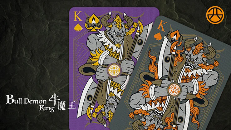 Bicycle Bull Demon King (Demolition Grey) Playing Cards - Image 3