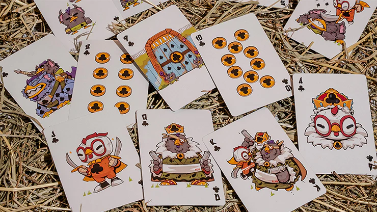 BICYCLE CHKNS & CROWNS PLAYING CARDS - Image 5