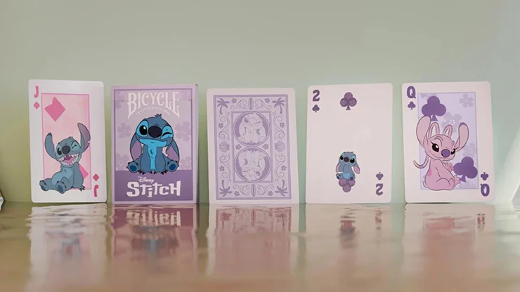 Bicycle Disney Stitch (Purple) Playing Cards by US Playing Card Co - Image 3