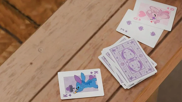 Bicycle Disney Stitch (Purple) Playing Cards by US Playing Card Co - Image 4