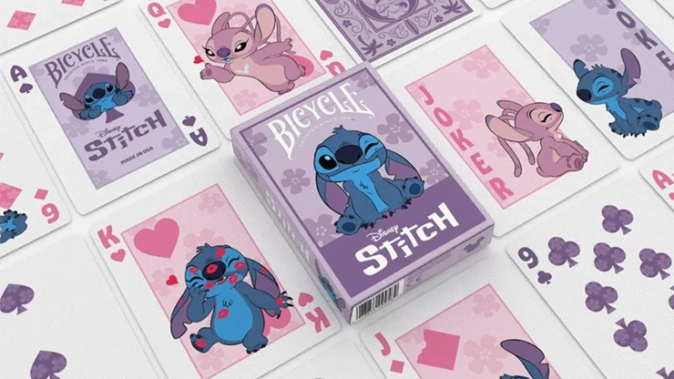 Bicycle Disney Stitch (Purple) Playing Cards by US Playing Card Co - Image 5