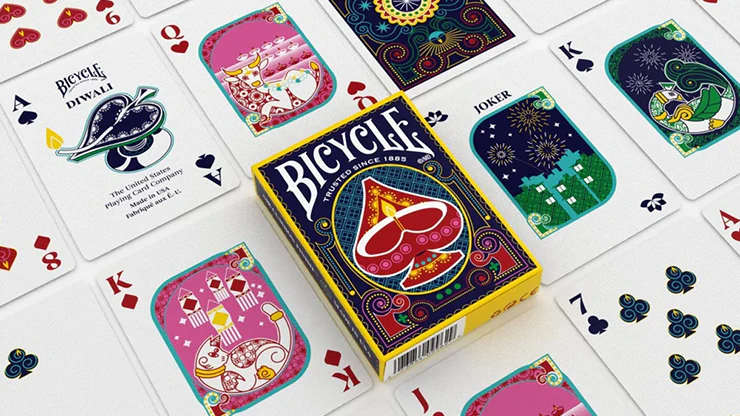 Bicycle Diwali Playing Cards by US Playing Card - Image 2