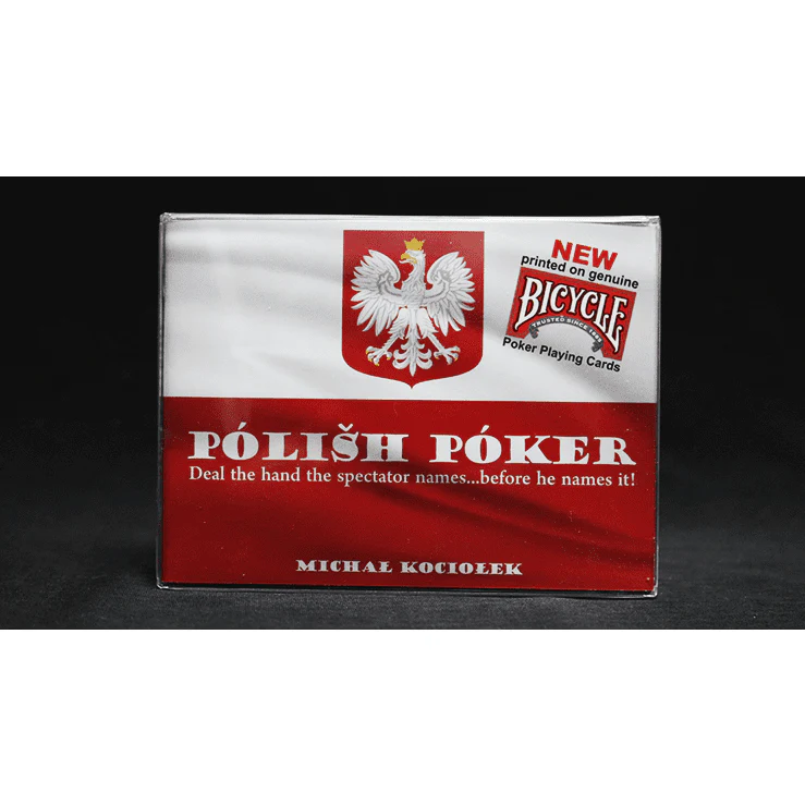 Bicycle Edition Polish Poker (Gimmicks and Online Instructions) by Michal Kociolek - Trick