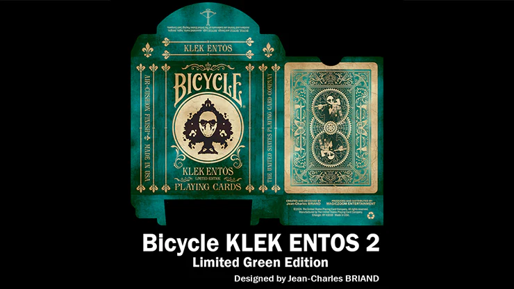 Bicycle Klek Entos Green (Marked) Playing Cards - Image 2