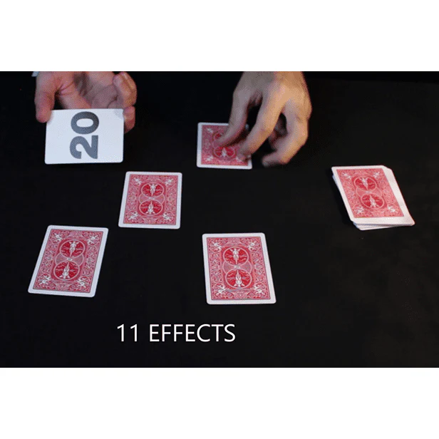 Bicycle Special NUMBERS Playing Cards plus 11 Online Effects - Image 2