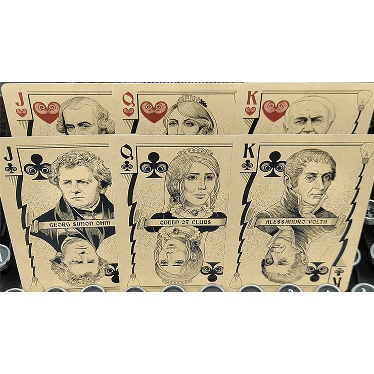 Bicycle Turn of the Century (Electricity) Playing Cards - Image 3