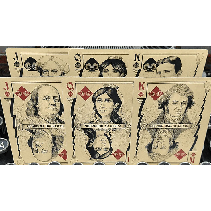 Bicycle Turn of the Century (Electricity) Playing Cards - Image 4