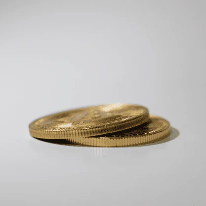 Bit Coin Shell (Gold) by SansMinds Creative Lab - Trick - Image 3