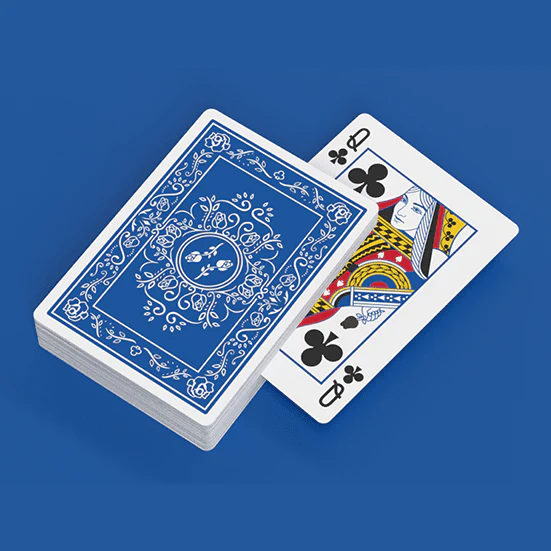 Black Roses Blue Magic Playing Cards - Image 3