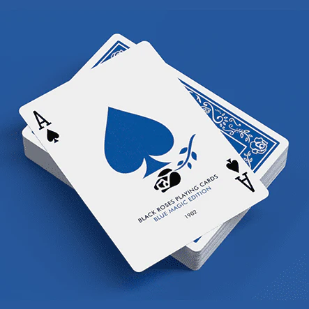 Black Roses Blue Magic Playing Cards - Image 5