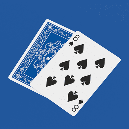 Black Roses Blue Magic Playing Cards - Image 6