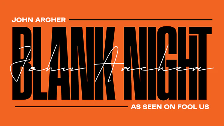 Blank Night 2025 Edition by John Archer - Image 2