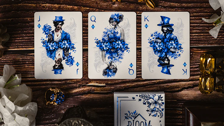 Bloom Sapphire Playing Cards by EmilySleights52 - Image 10