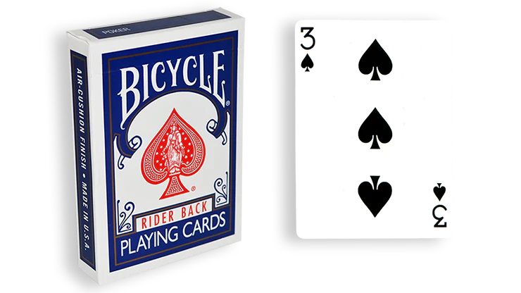 Blue One Way Forcing Deck (3s)