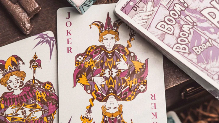 Boom (Purple) Playing Cards - Image 2
