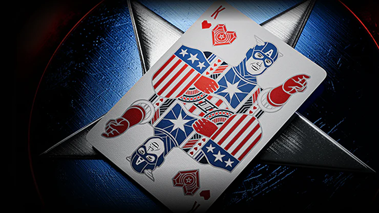 Captain America Playing Cards by theory11 - Image 3
