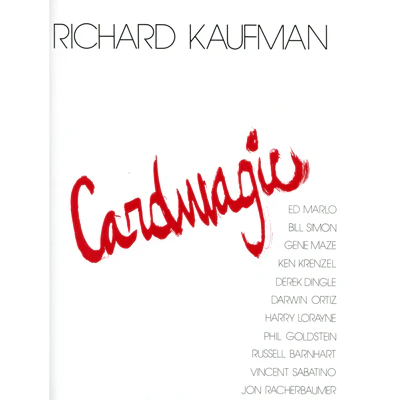 Card Magic by Richard Kaufman - Book