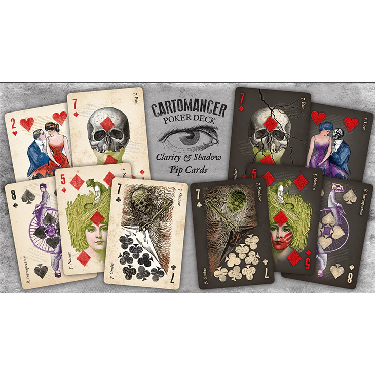 Cartomancer Clarity Classic (with Booklet) Playing Cards - Image 3