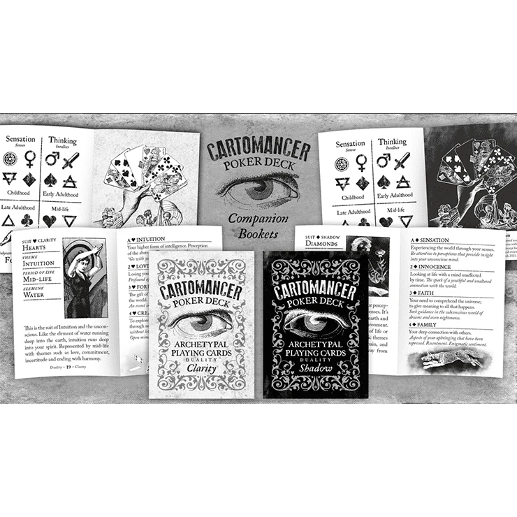 Cartomancer Clarity Classic (with Booklet) Playing Cards - Image 5