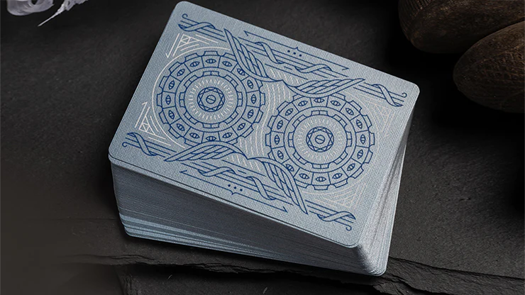 Celestial Noesis Playing Cards by Giovanni Meroni(Blue) - Image 3