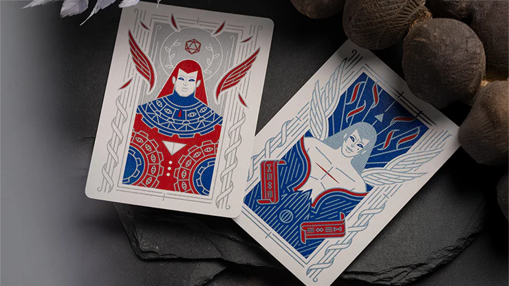 Celestial Noesis Playing Cards by Giovanni Meroni(Blue) - Image 5