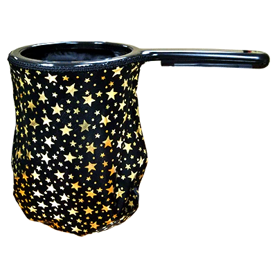 Change Bag Stars (Black/Gold Stars/Black Rim) by Bazar de Magia - Trick