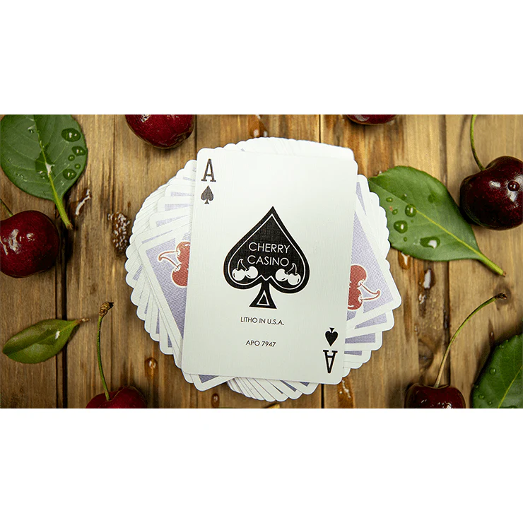 Cherry Casino (Desert Inn Purple) Playing Cards by Pure Imagination Projects - Image 5