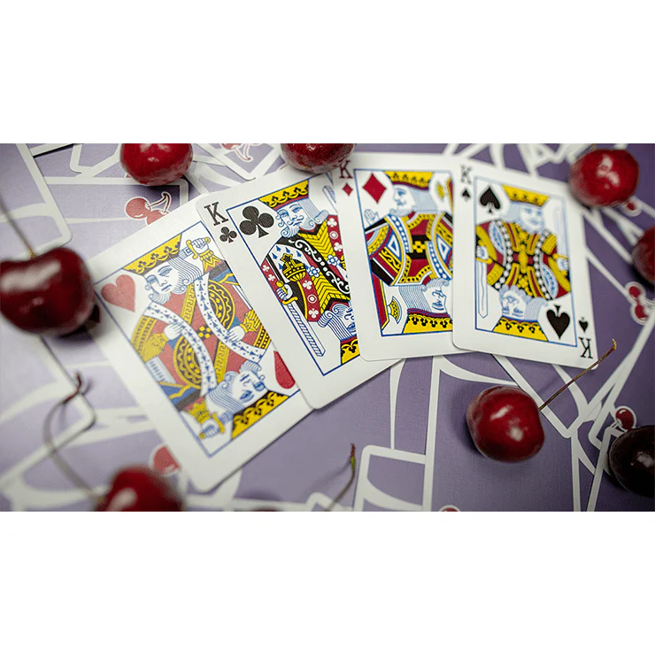 Cherry Casino (Desert Inn Purple) Playing Cards by Pure Imagination Projects - Image 6