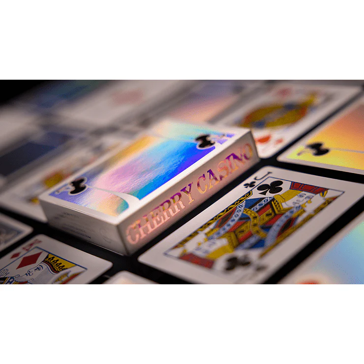 Cherry Casino Sands Mirage (Holographic) Playing Cards - Image 2