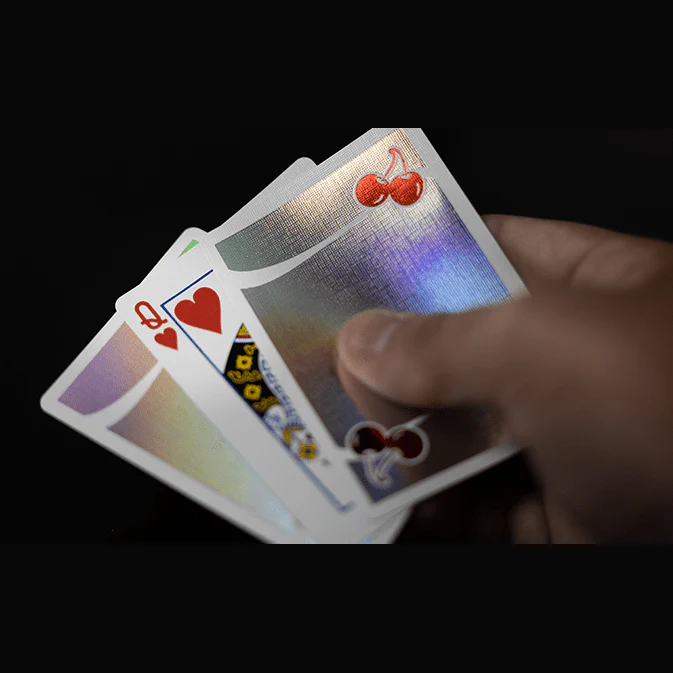 Cherry Casino Sands Mirage (Holographic) Playing Cards - Image 5