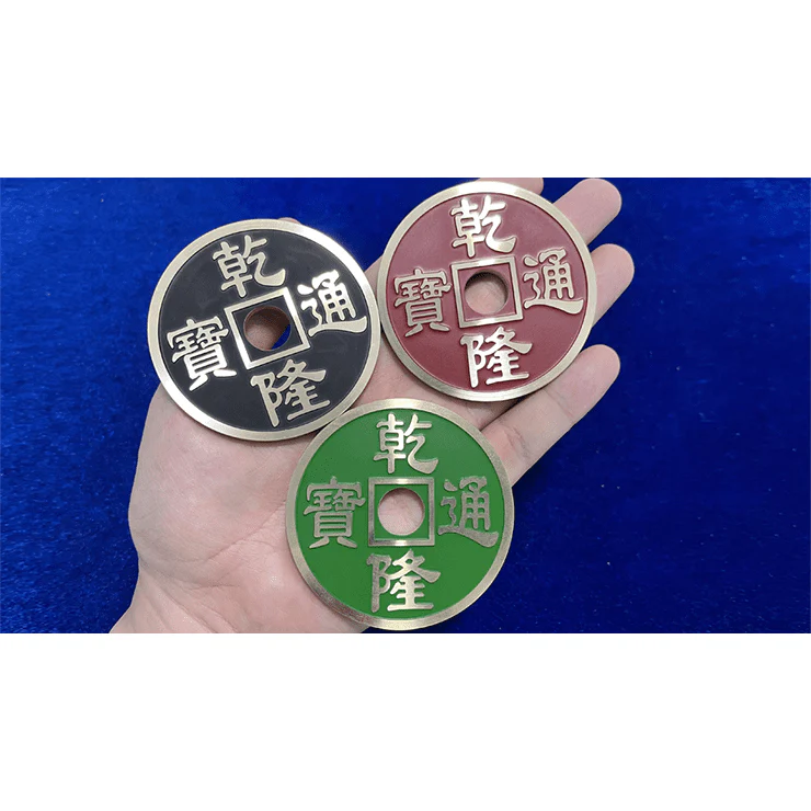 CHINESE COIN RED JUMBO by N2G - Trick - Image 3
