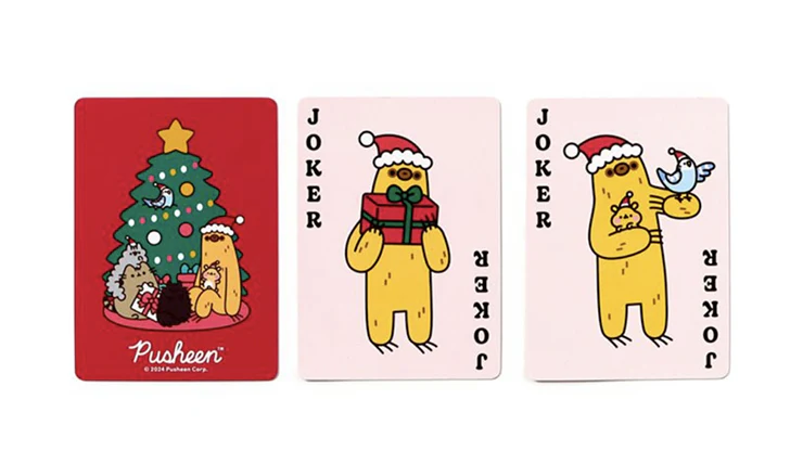 Christmas Pusheen Playing Cards by Puckator UK - Image 5