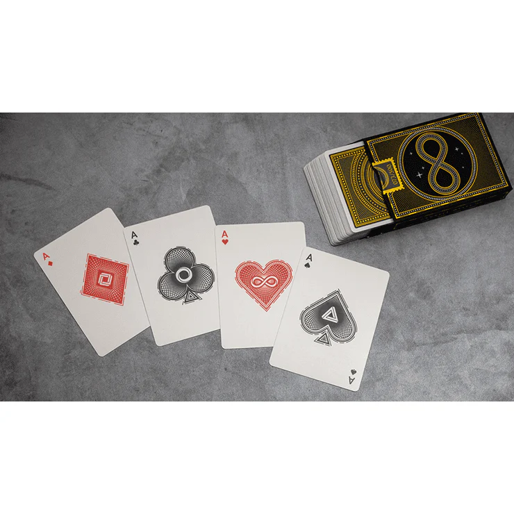 Continuum Playing Cards (Black) - Image 2