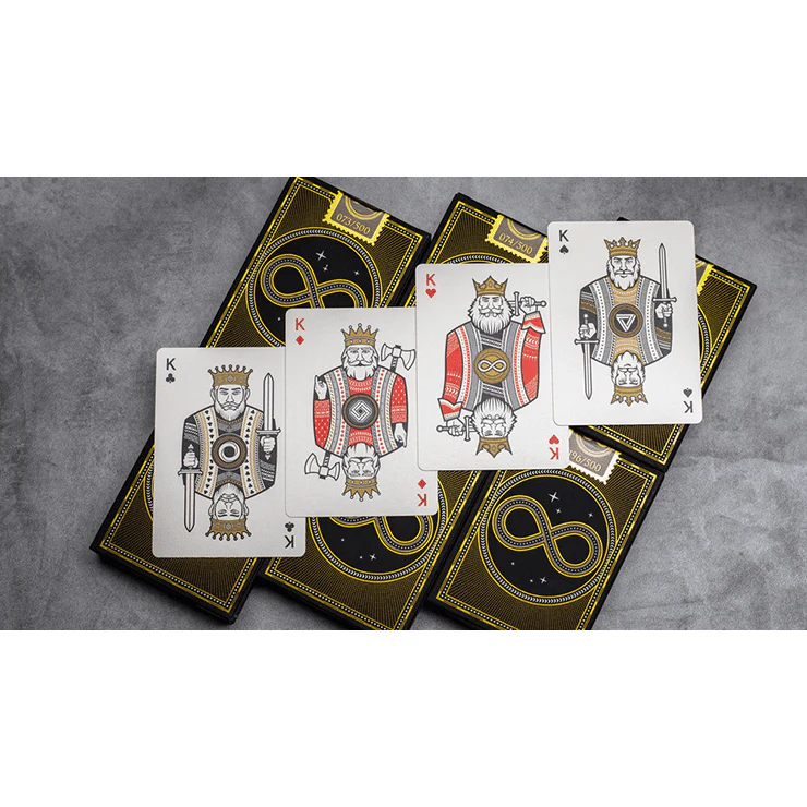 Continuum Playing Cards (Black) - Image 3