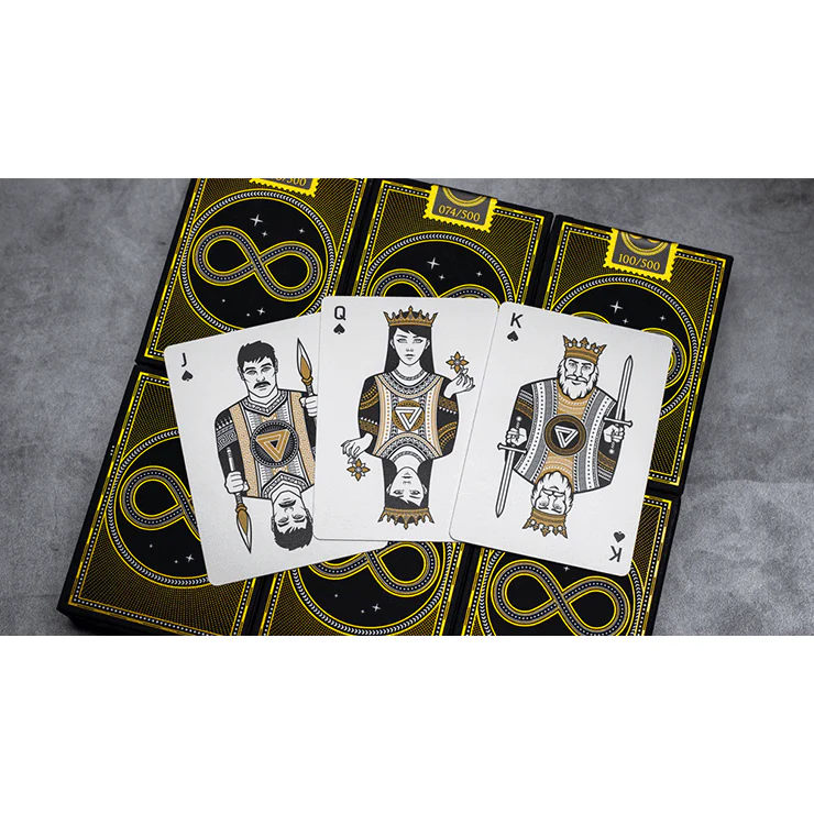 Continuum Playing Cards (Black) - Image 6