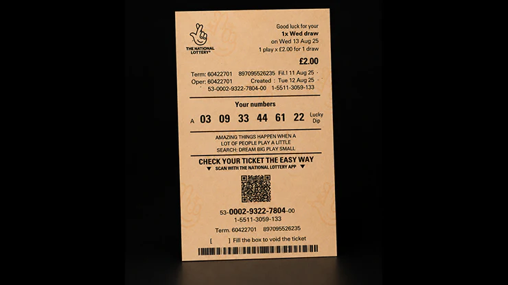 Cosmos UK Lotto Roll by BlackBox Magic Creations - Image 3
